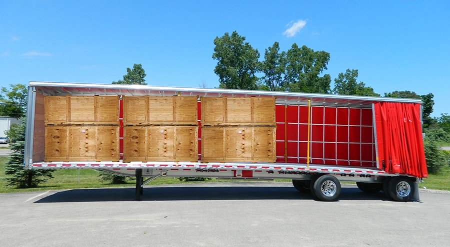 Curtain Side Intermodal Container Curtain Side Intermodal Container