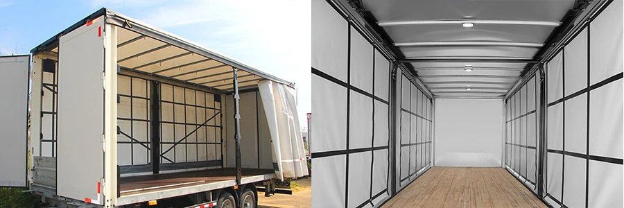 Curtain Side Intermodal Container