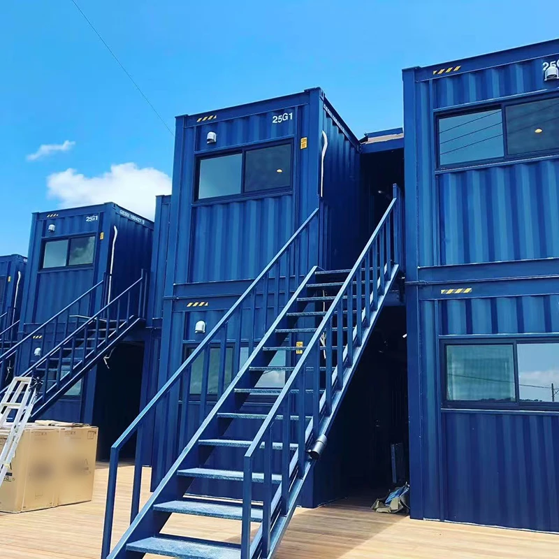 プレハブ2階建てコンテナハウス